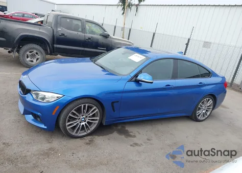 2017 BMW 430I Gran Coupe from USA, damaged, VIN WBA4F7C54HG438570